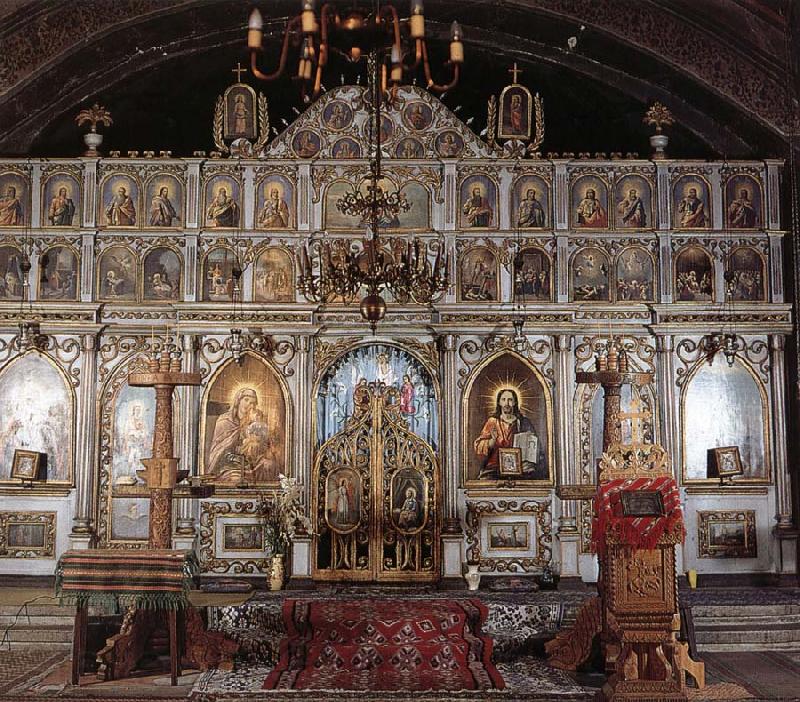 Nicolae Grigorescu The Church of Puchenii Mari Norge oil painting art